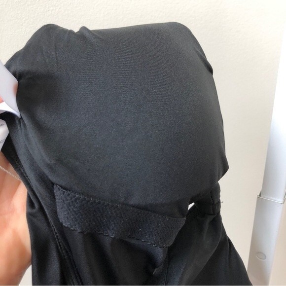 Andie Swim Swimsuit Womens Large Black The Santorini One Piece Key Hole NEW - Picture 12 of 13